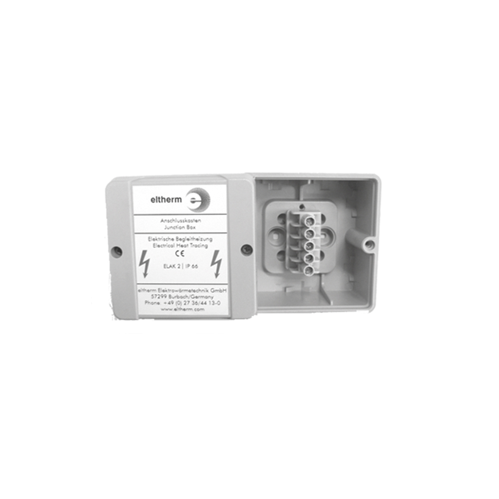ELITEC ELAK-2 - Anschlusskasten 104x104x70 mm IP 66/67