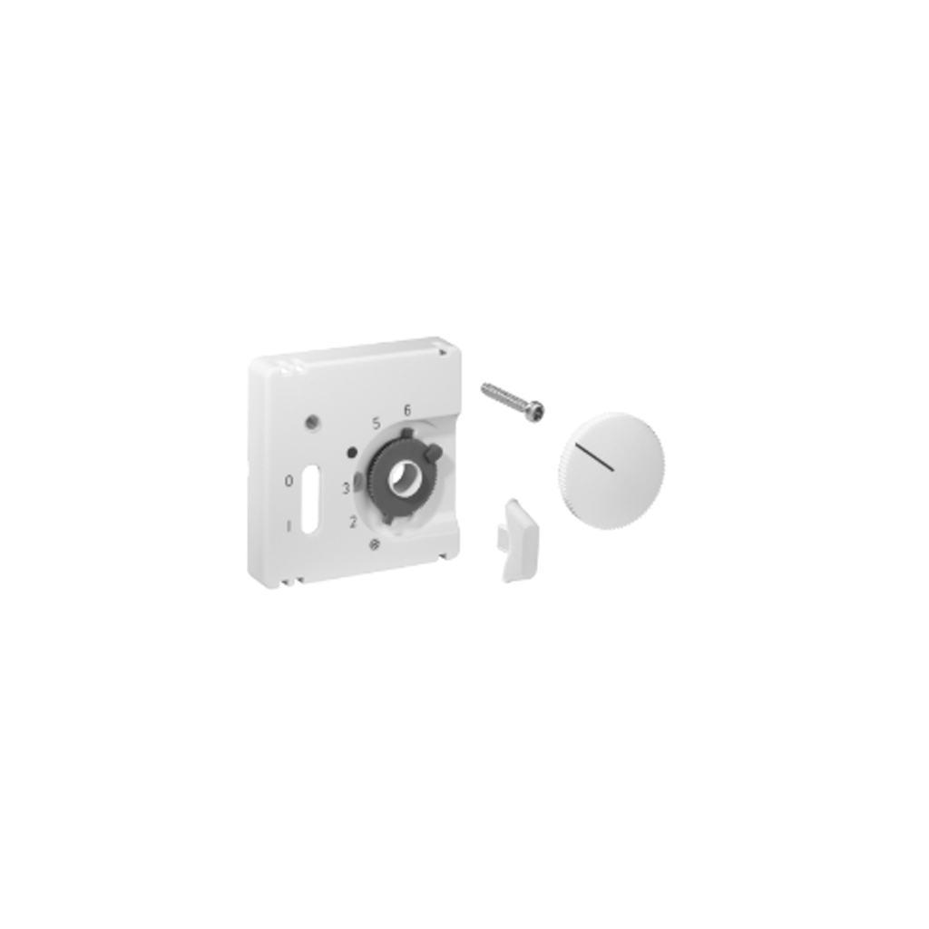 ELITEC JZ-002.000 - Deckelset 50x50 mm reinweiß RAL 9010 glä
