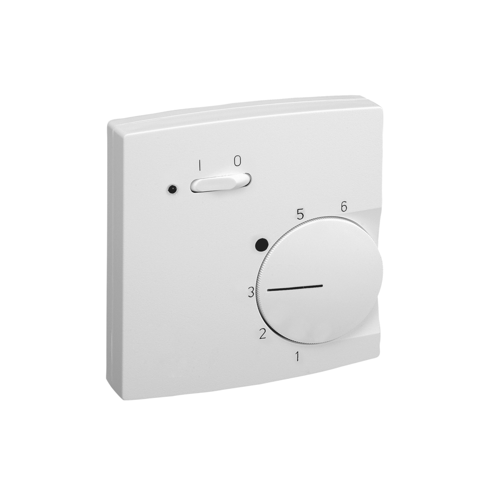 ELITEC HTRRB-011.010 - AP Fußbodenregler reinweiß mit Fühler