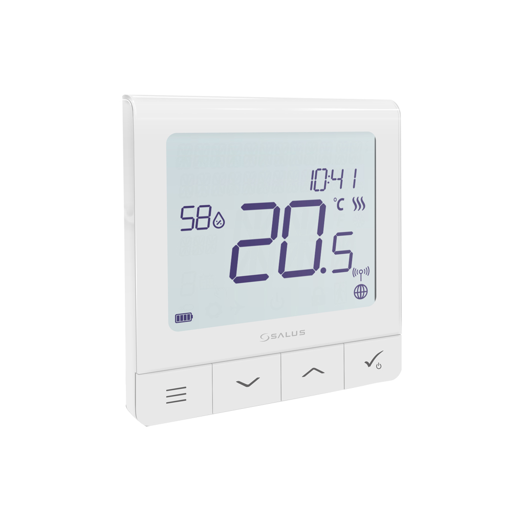 ELITEC SH FRT QT AKKU - Premium Funk Raumthermostat ultrafla