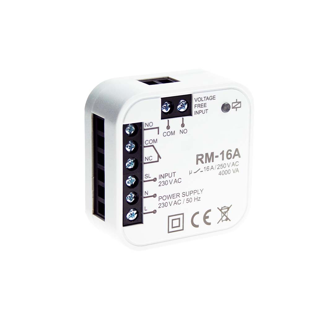 ELITEC UP RE - Unterputz Relais 230V 16A mit potentialfreiem