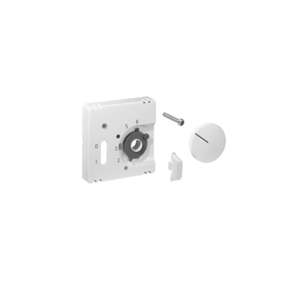 ELITEC JZ-002.100 - Deckelset 55x55 mm reinweiß RAL 9010 glä