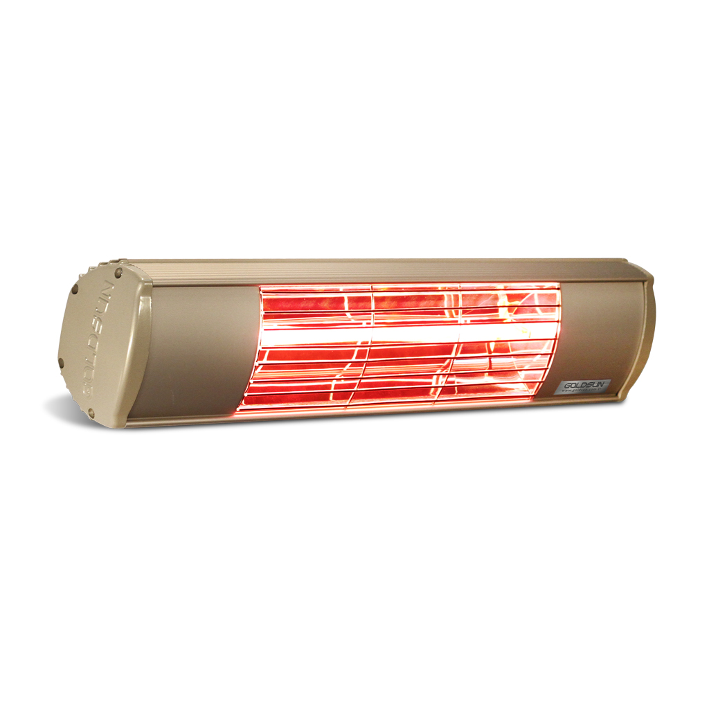 ELITEC AQUA SMOOTH 1,5 HB - Infrarot Strahler 1 x 1,5 kW hel