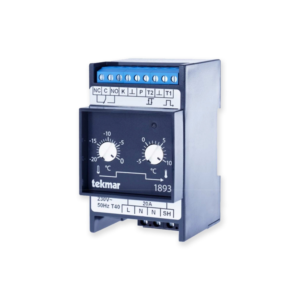 ELITEC 1893 FGA - Temperaturregler Verteilereinbau 230V 20A